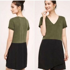 Anthro Dolan Colorblock Shift Dress L